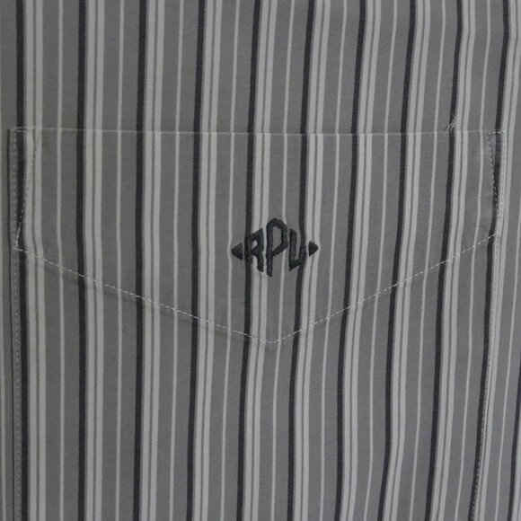 Ralph Lauren Men's Striped Long Sleeve Button Up Shirt Size XL - Picture 2 of 4